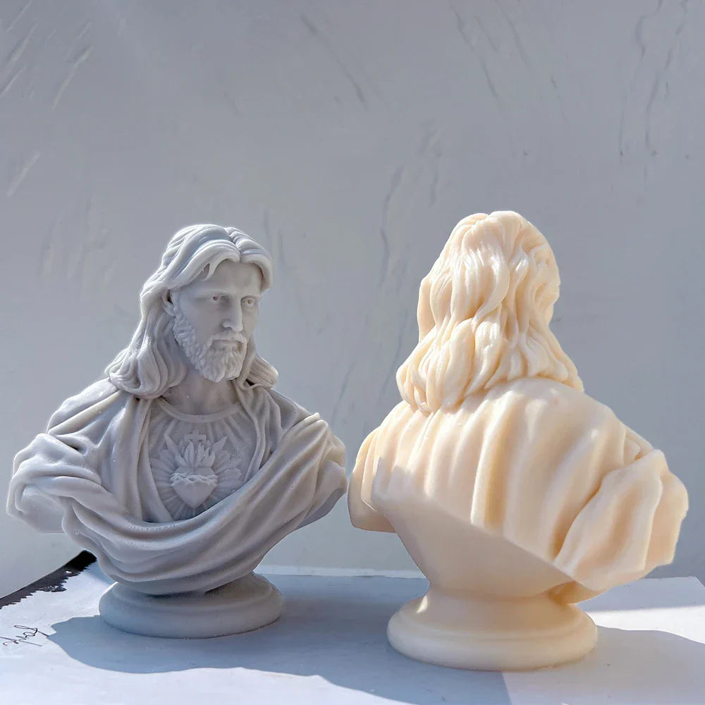Jesus Sacred Heart Statue Silicone Mould