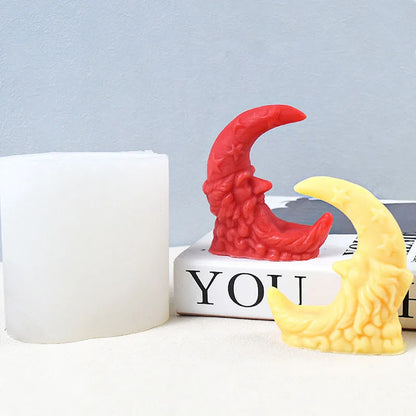 DIY Moon Shape Candle Mould