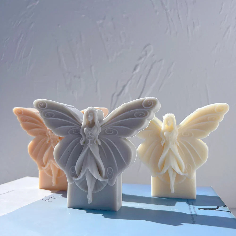 Fairy Angel Figurine Candle Mould