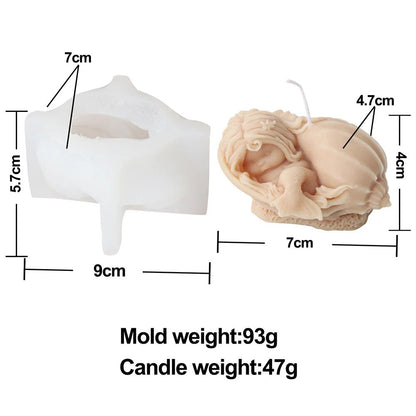 Mermaid Candle Mould