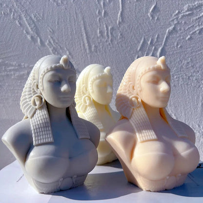 Queen of Egypt Cleopatra Candle Mould
