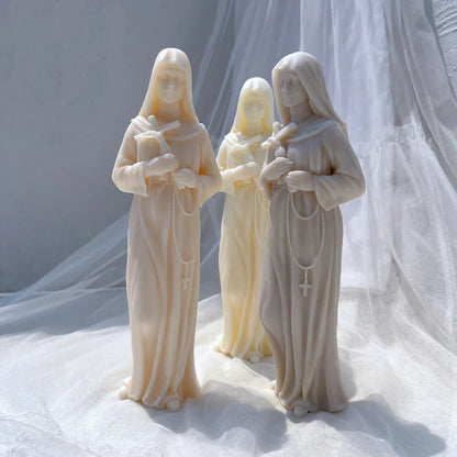 St. Rita Candle Silicone Mould