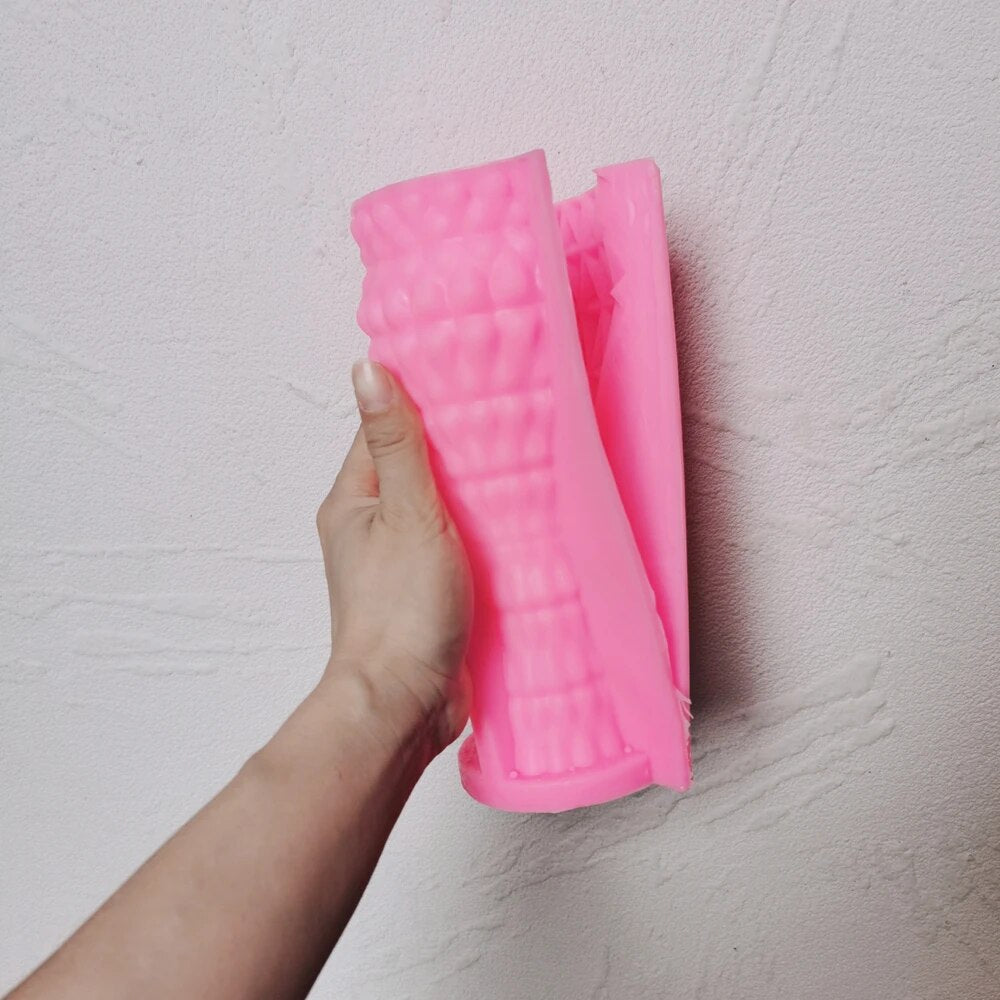 Diamond Vase Pillar Candle Mould