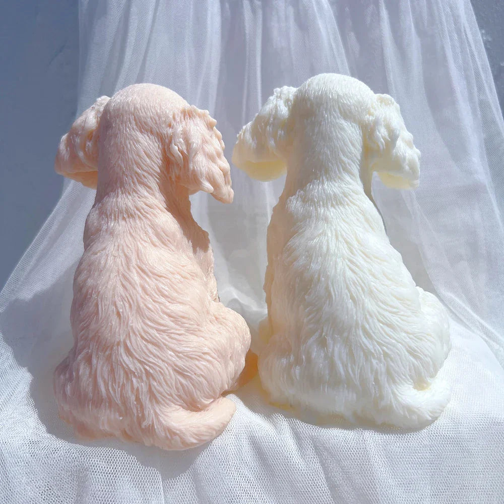 King Charles Puppy Candle Mould