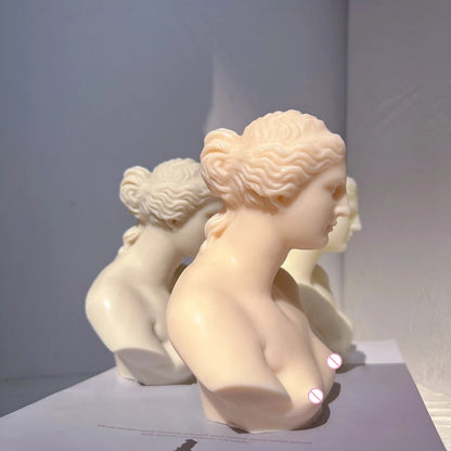 Venus de Milo Bust Candle Mould