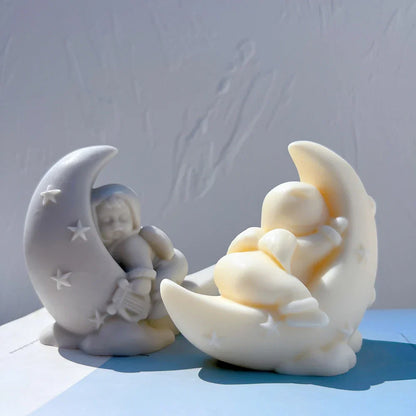 Moon Dreamer Baby Candle Silicone Mould