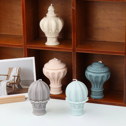 Ancient Greek Roman Column Candle Mould