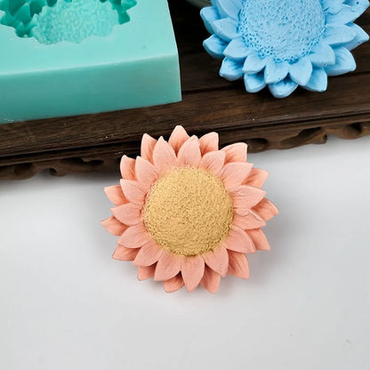 Sunflower Candle Silicone Mould