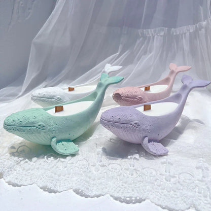 Magic Whale Candle Vessel Silicone Mould
