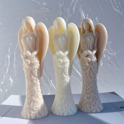Lady Angel Candle Silicone Mould
