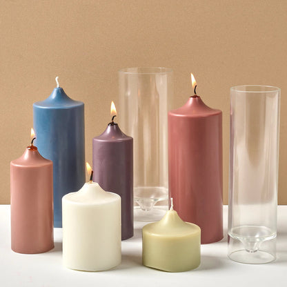 Cylindrical Taper Candle Plastic Mould