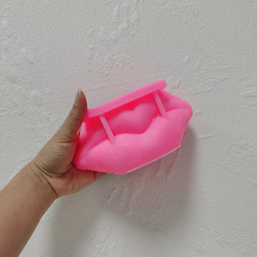 Kiss Lips Candle Silicone Mould