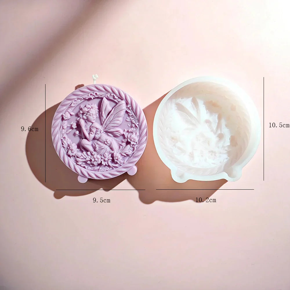 Flower Fairy Aromatherapy Candle Mould