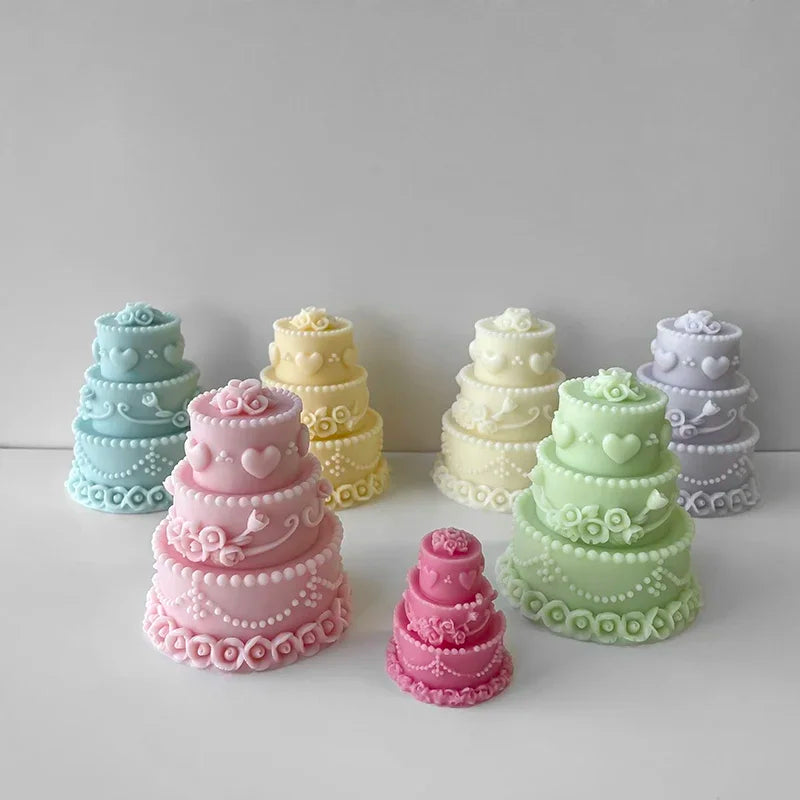 Birthday Cake Candle Mould