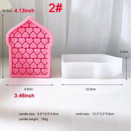 Mashrabiya Silicone Candle Mould