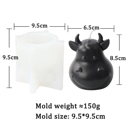 Cartoon  Candle Mould Silicone