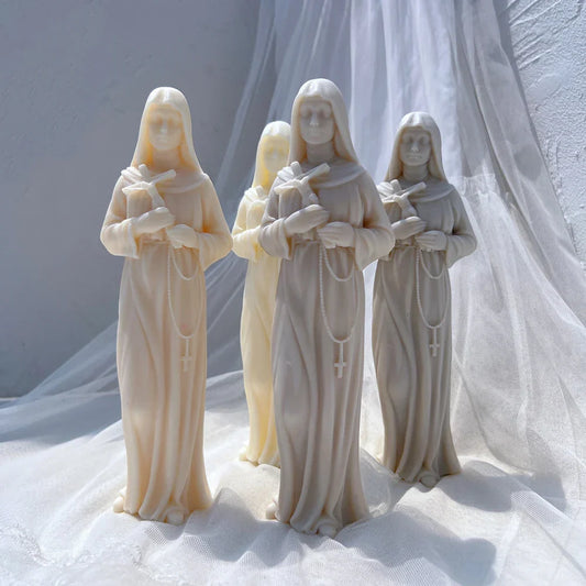 St. Rita Candle Silicone Mould