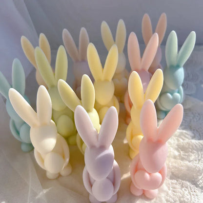 Lop Rabbit Candle Moulds