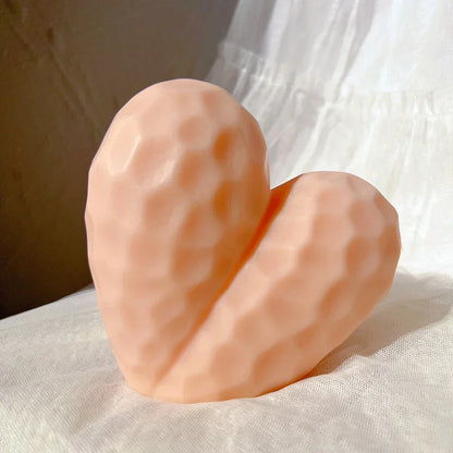 Valentine Day Gifts Diamond Heart Stand Shape Candles Moulds