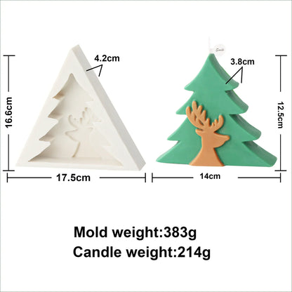Christmas Joy Candle Moulds