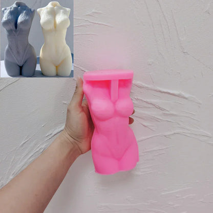 Spider bikini Female Body Candle Mould