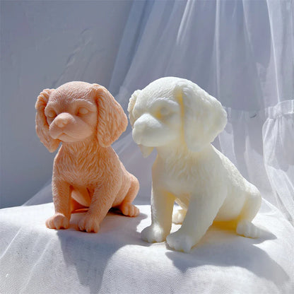 Cavalier King Charles Spaniel Dog Candle Mould