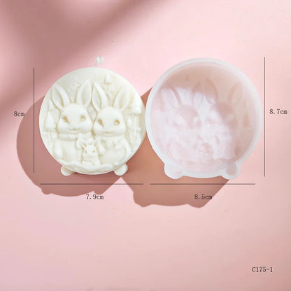 Forest Friends Candle Moulds