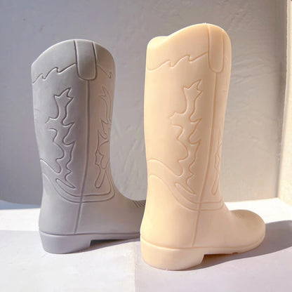 Cowboy Boot Candle Mould