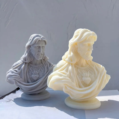 Jesus Sacred Heart Statue Silicone Mould