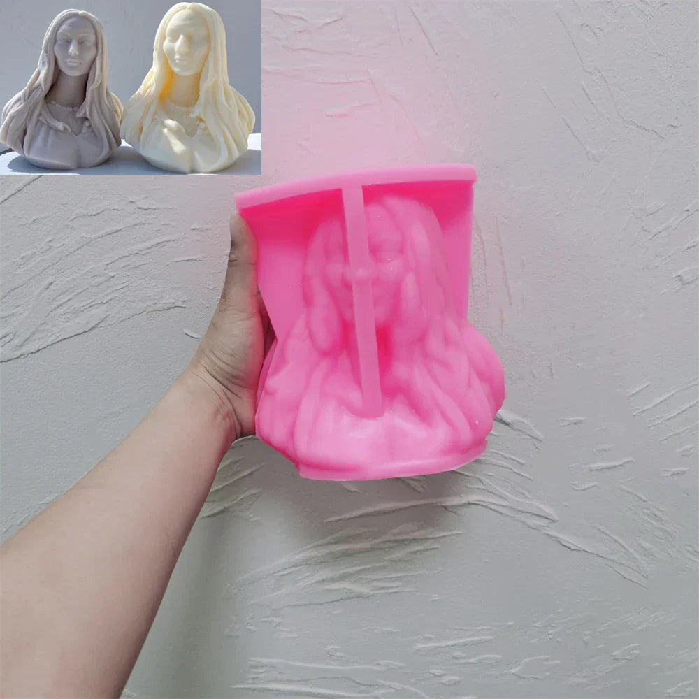 Sleek Beauty Silicone Candle Mould