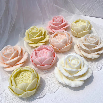 Rose Shaped Candle Mould