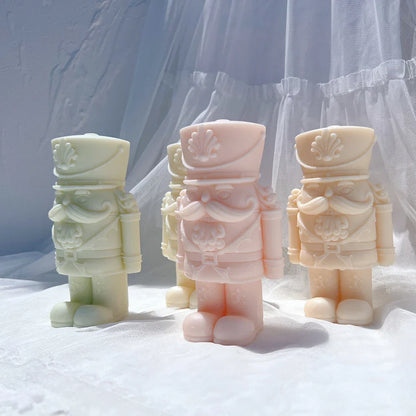 Shorty Nutcracker Statue Silicone Candle Mould