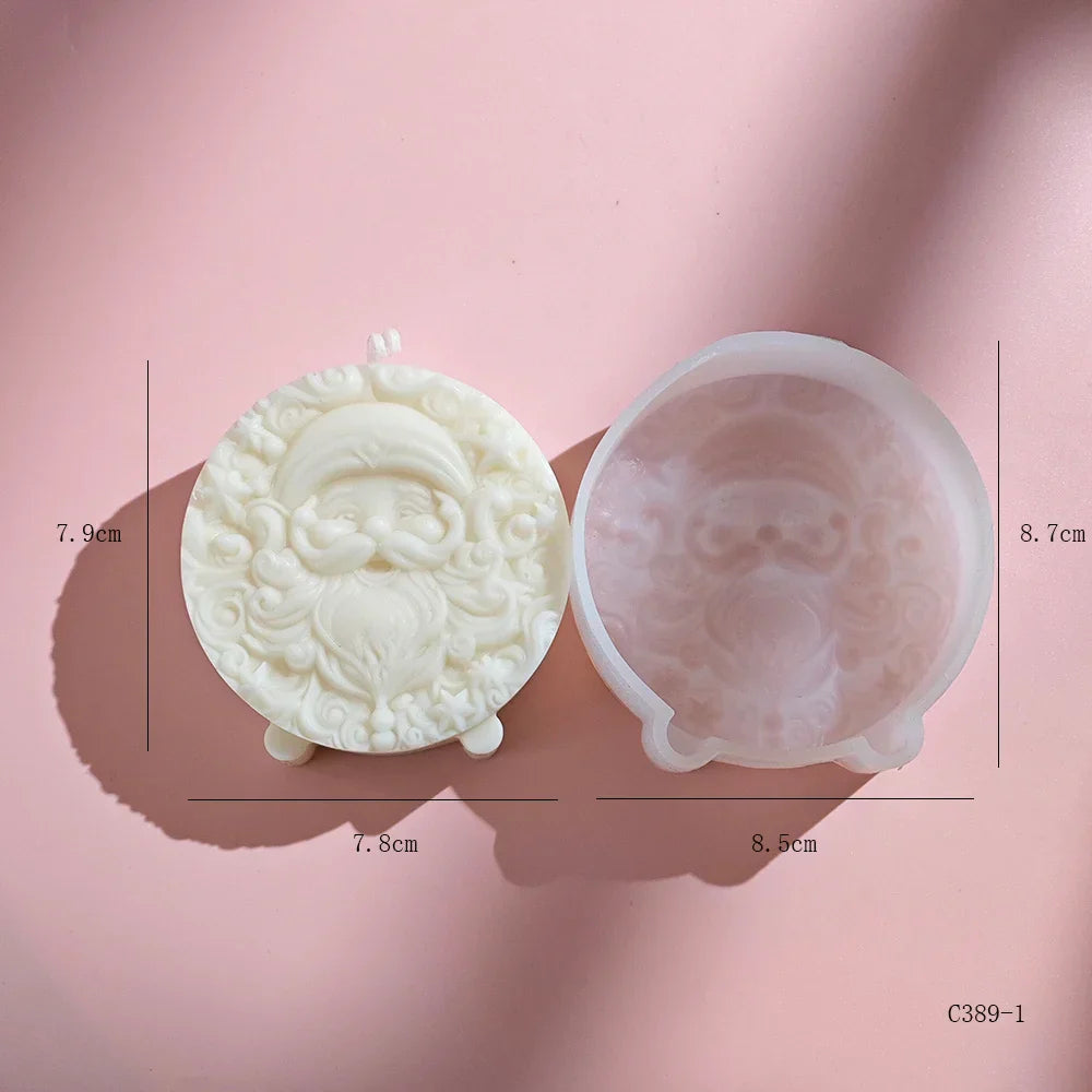 Christmas Santa DIY Candle Mould