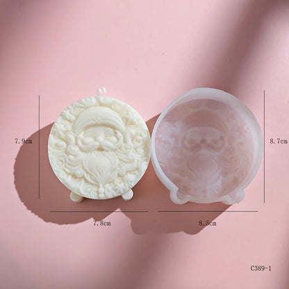 Christmas Santa DIY Candle Mould