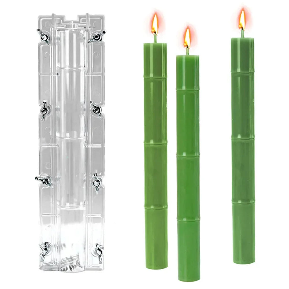 Bamboo Pillar Candle Mould