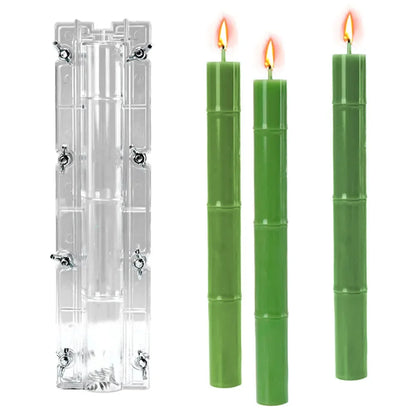 Bamboo Pillar Candle Mould