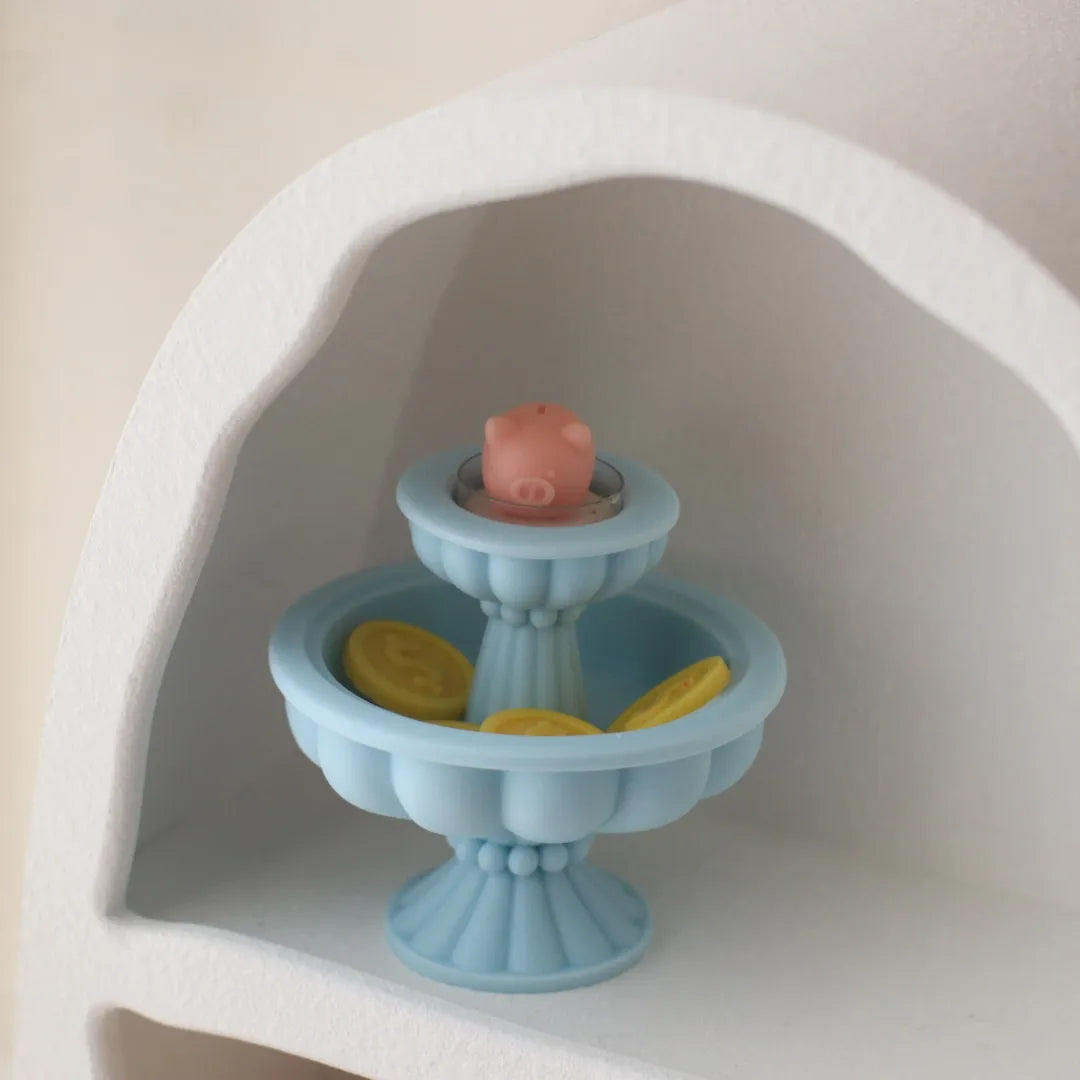 Double Greek Trevi Fountain Candle Mould