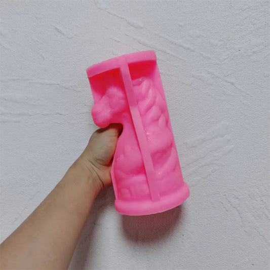 Knight Candle Silicone Mould 
