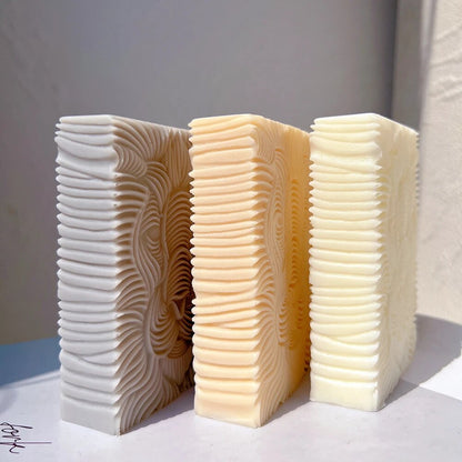 Square Lion Head Candle Silicone Mould