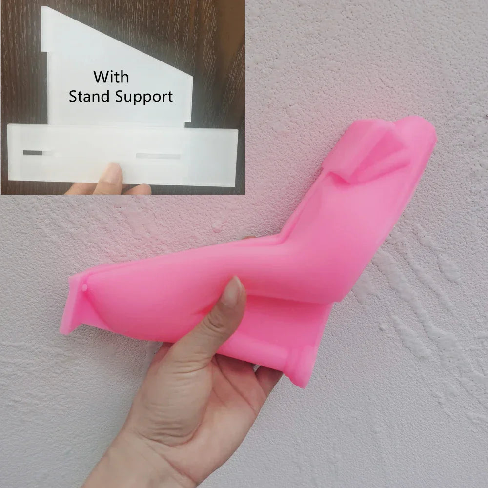 Lady High Heel Shoes Candle Mould