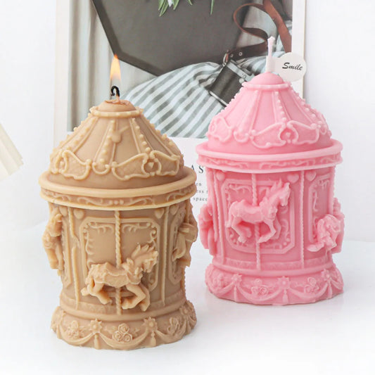 Carousel Silicone Candle Mould
