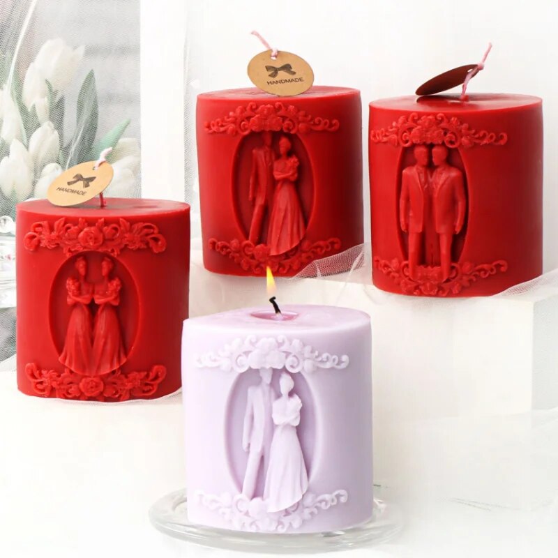 Newly-wed Candle Mould