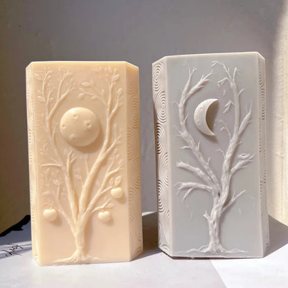 Lunar Prism Pillar Candle Mould