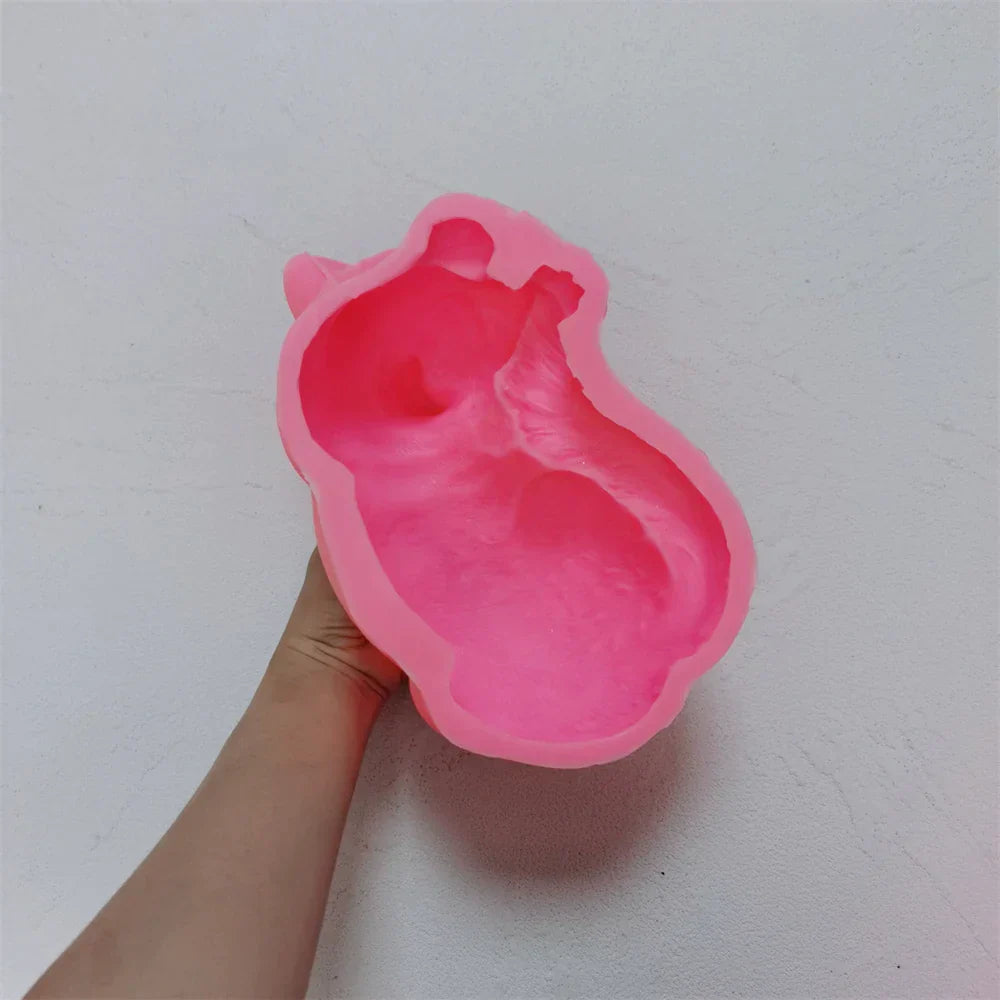 Cute Fox Candle Silicone Mould
