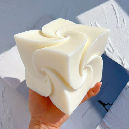 Windmill Square Cube Candles Mould
