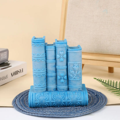 Bookstack Slicone Candle Mould
