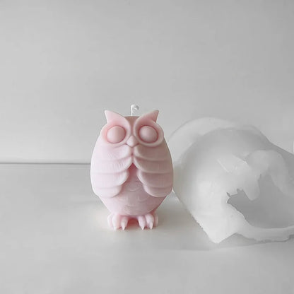 Cartoon Owl Silicone Candle Mould for DIY Aroma Candle
