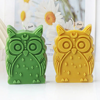 Cartoon Owl Silicone Candle Mould