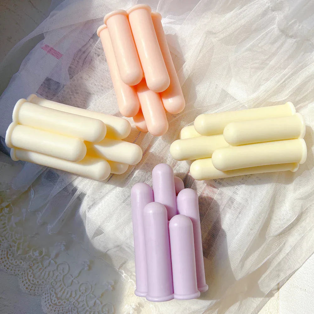 Geometric Irregular Pillar Cylinder Candle Mould