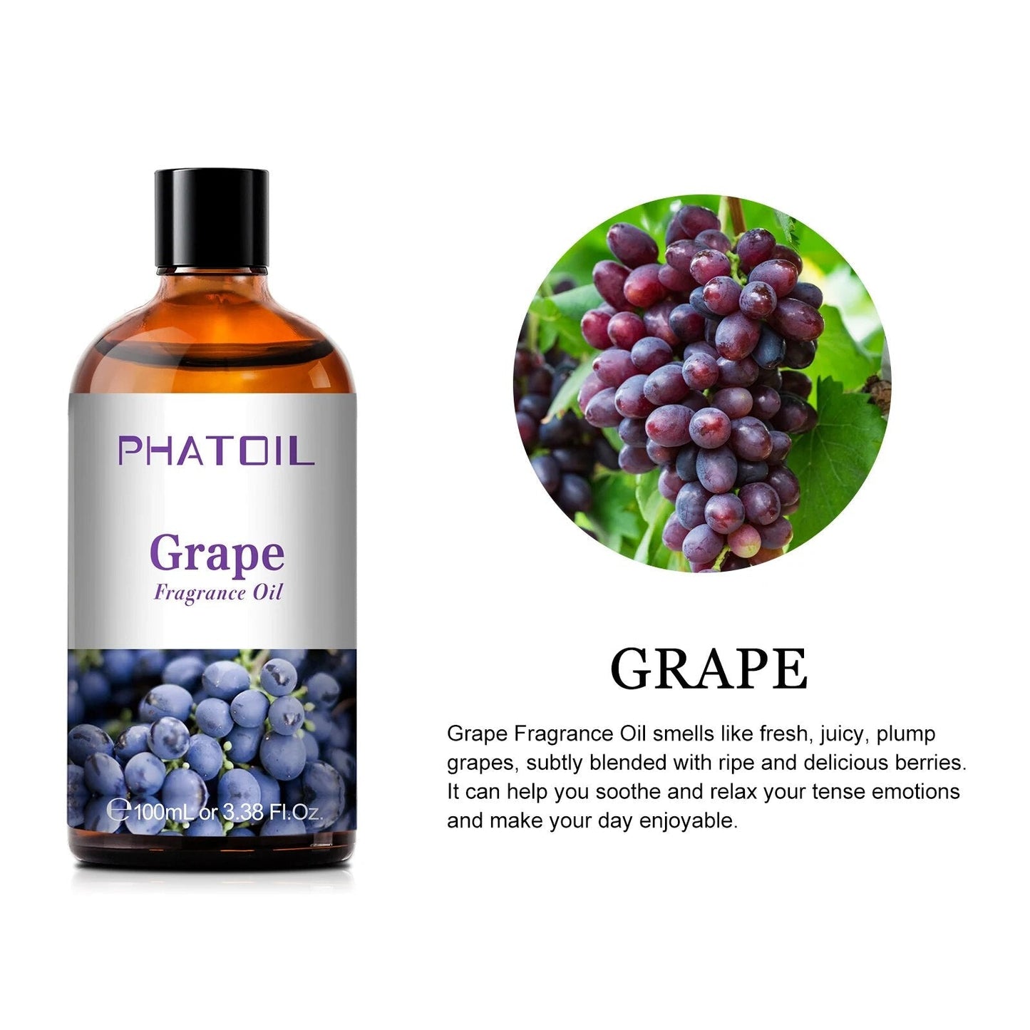100ML Fruits Fragrance Oil for Candle Soap Making